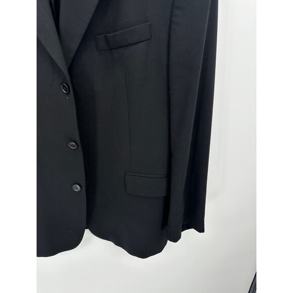 Ralph Ralph Lauren Suit Jacket Men 38* Black Single Breasted Notch Lapel - Picture 4 of 12